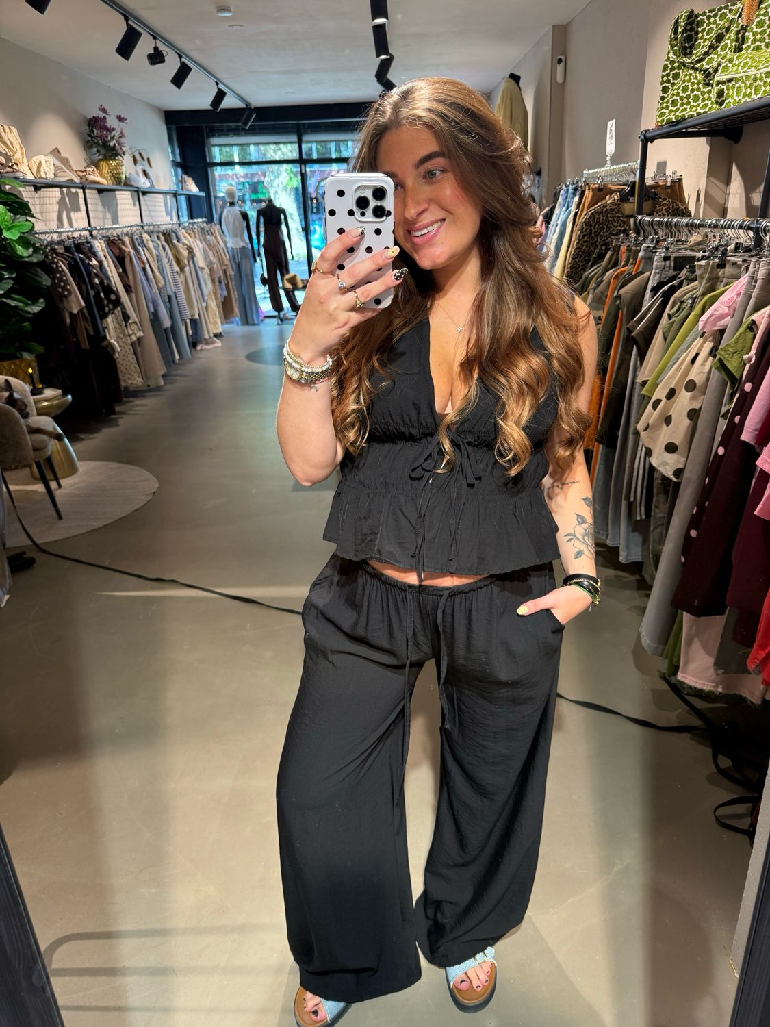 Aafke co-ord set black Aafke co-ord set black