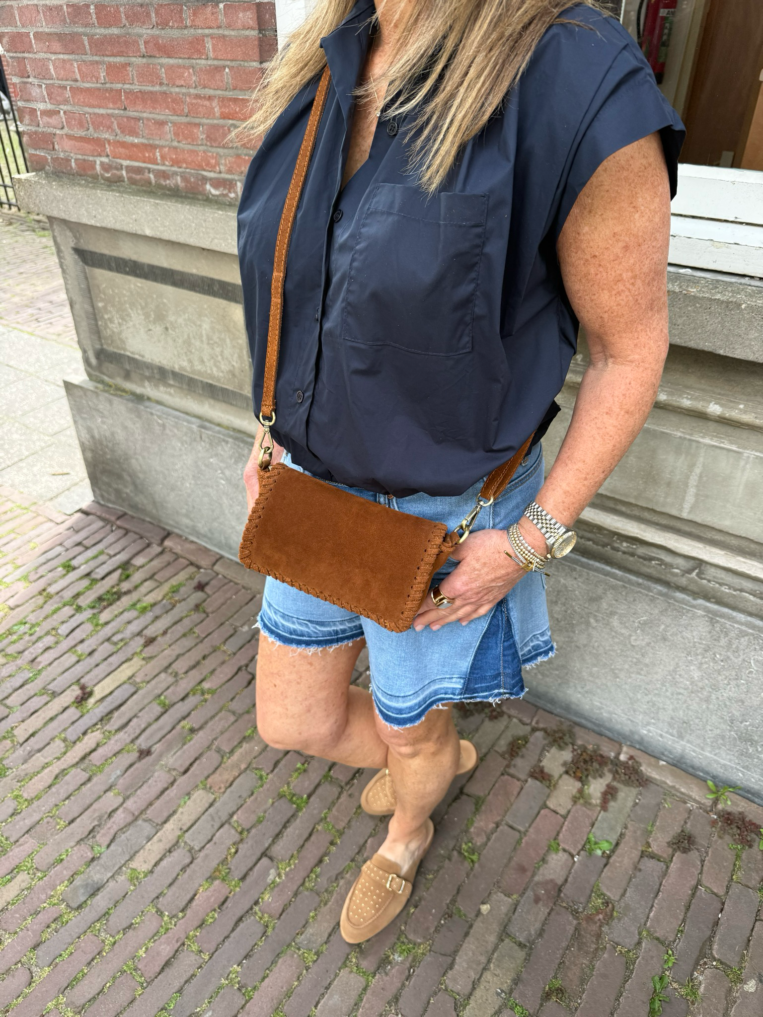 Aggy jeans short