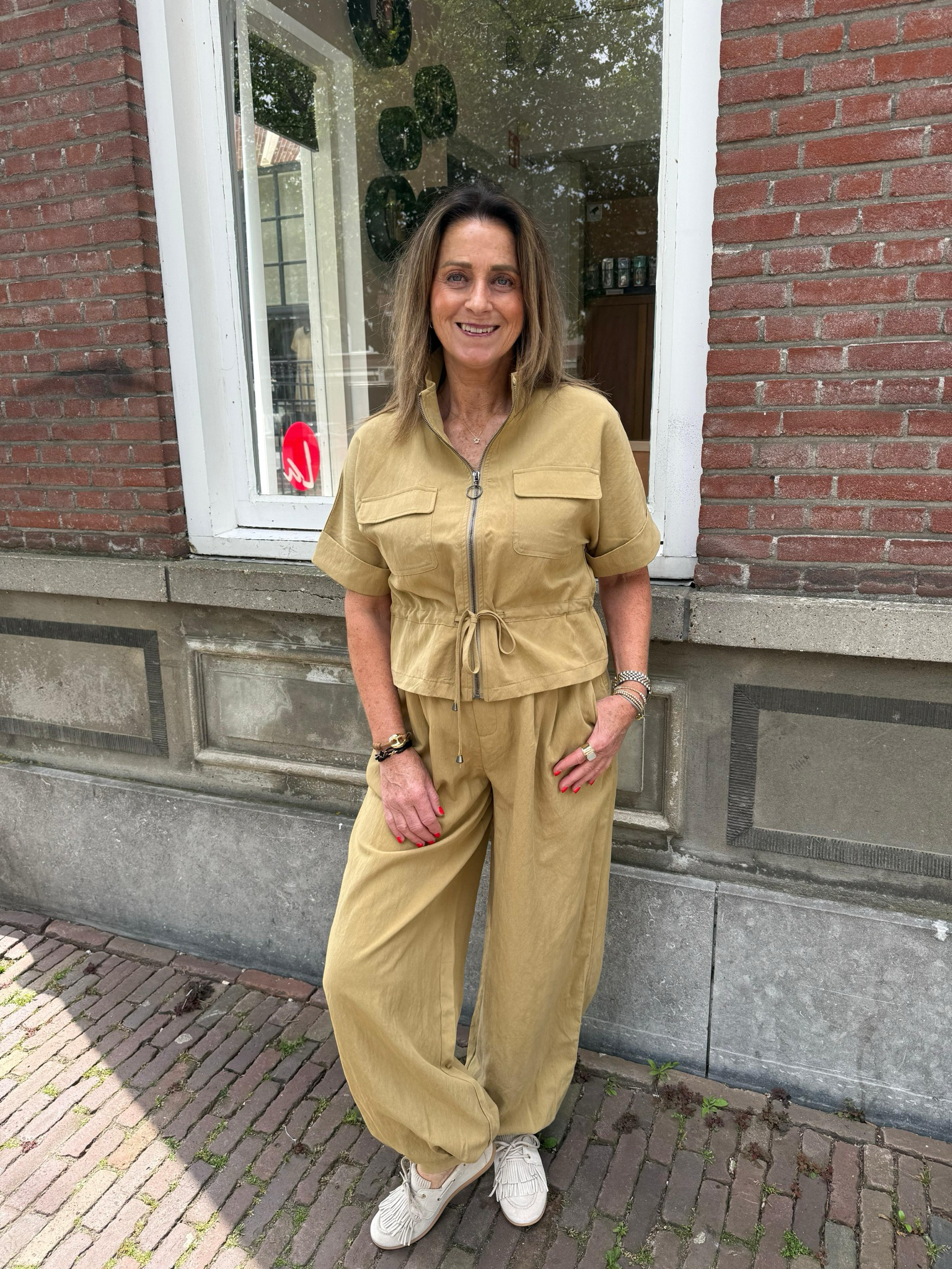 AMBIKA Iris pants khaki