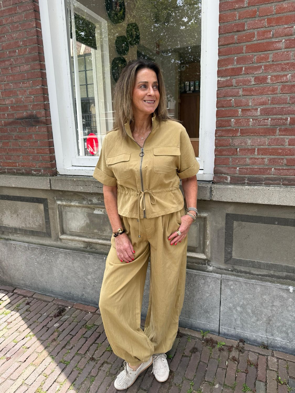 AMBIKA Iris pants khaki