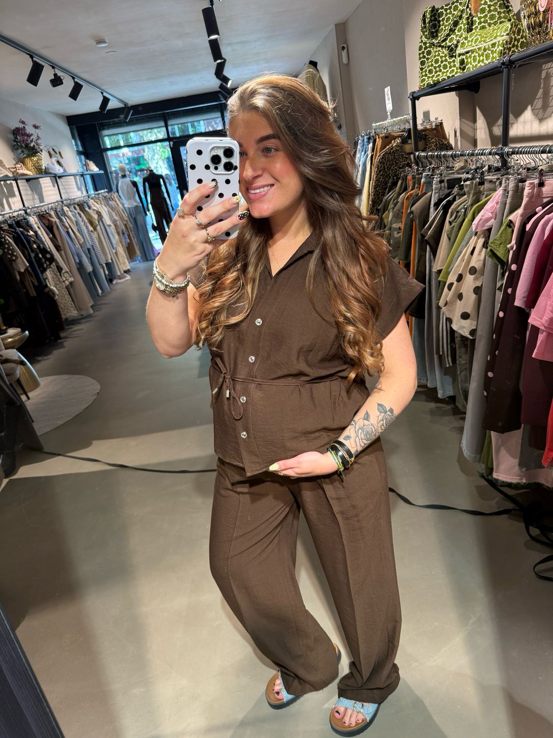 Chloe co-ord set brown Chloe co-ord set brown