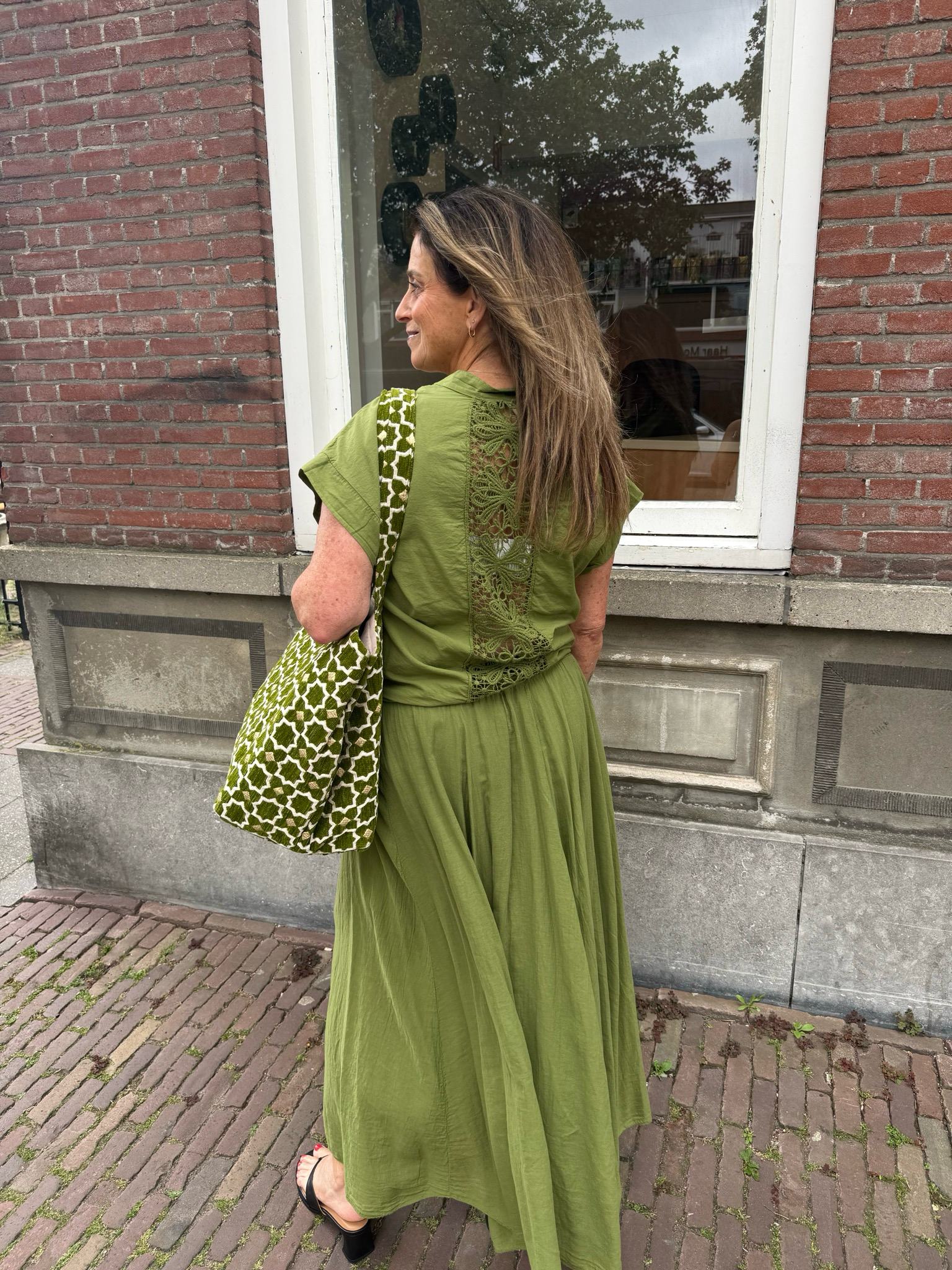 Dunja co-ord green