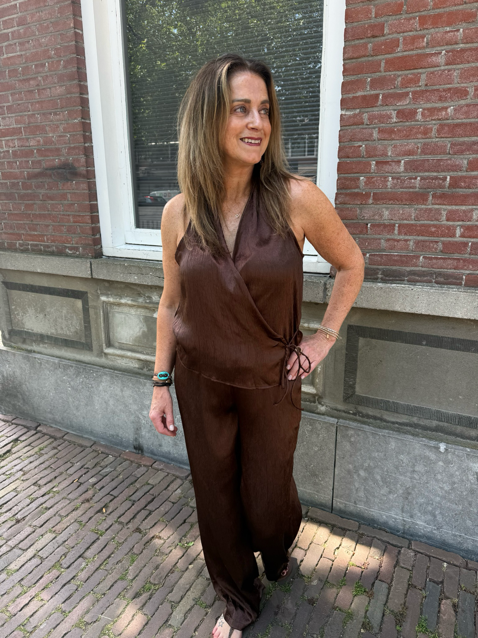 Jara co-ord chocolate brown