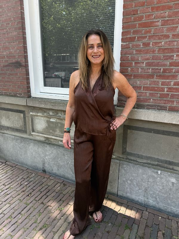 Jara co-ord chocolate brown