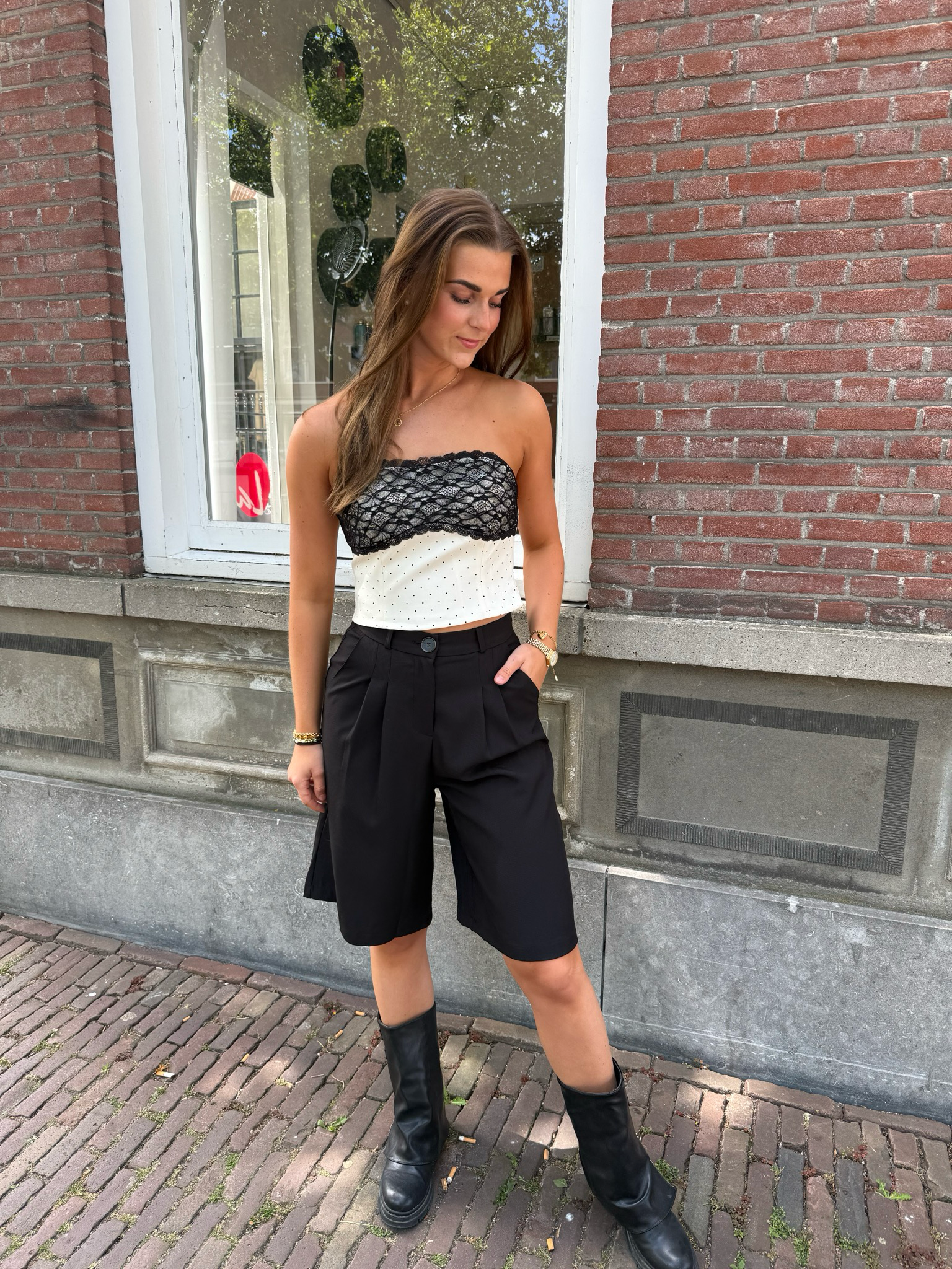 Jazz bermuda pantalon black