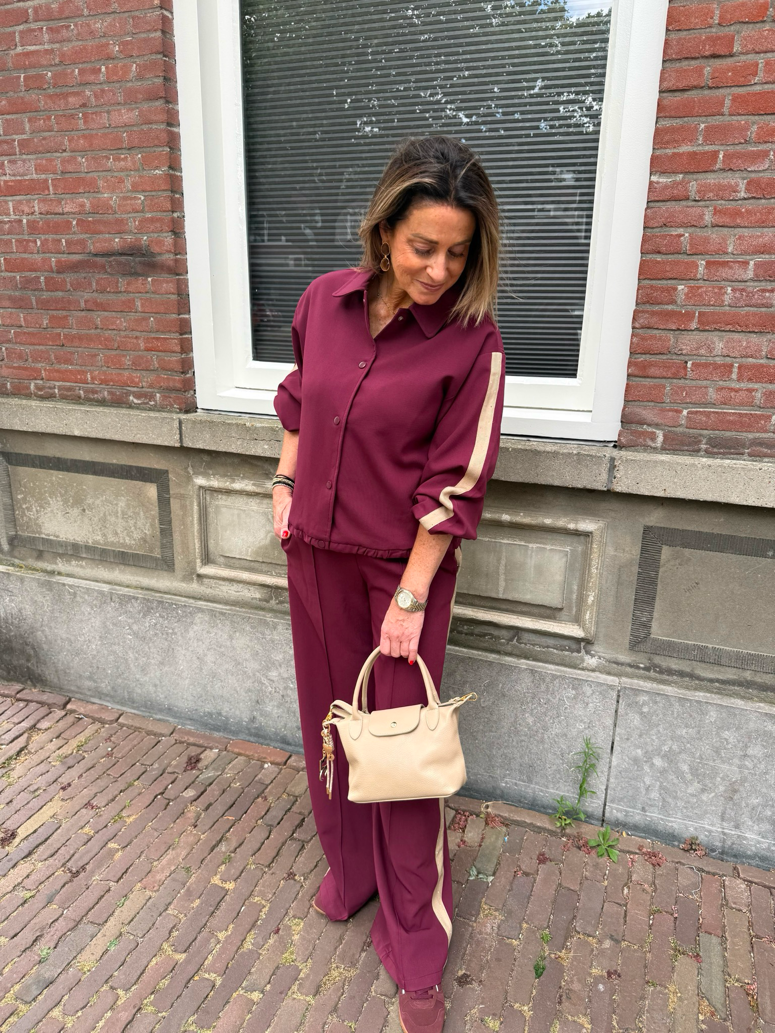 FLURESK Nyx pants bordeaux