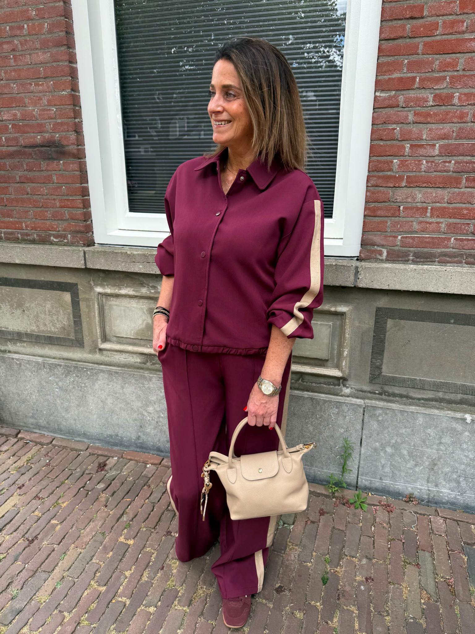 FLURESK Ro jacket bordeaux