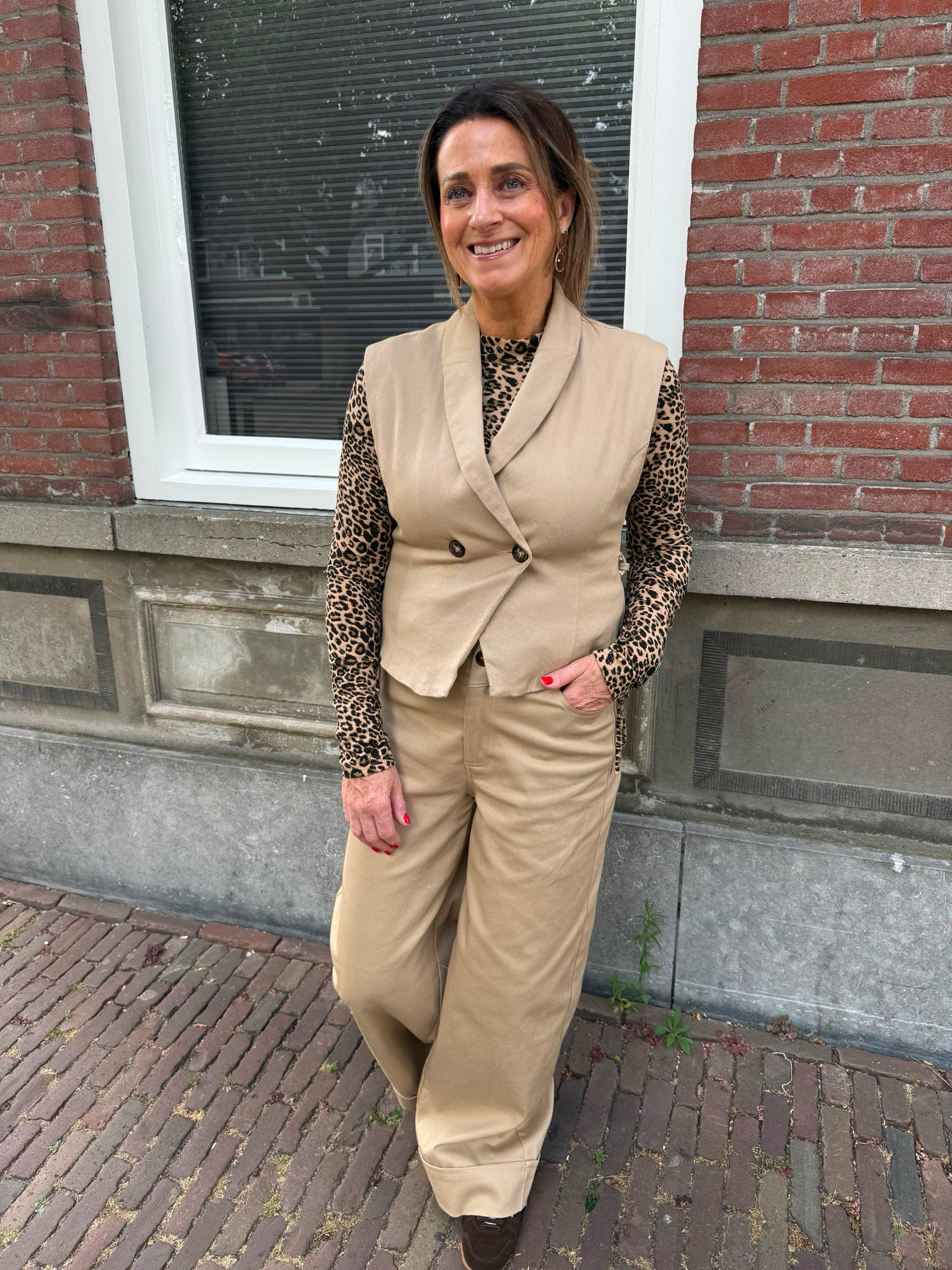 FLURESK Sien pants khaki