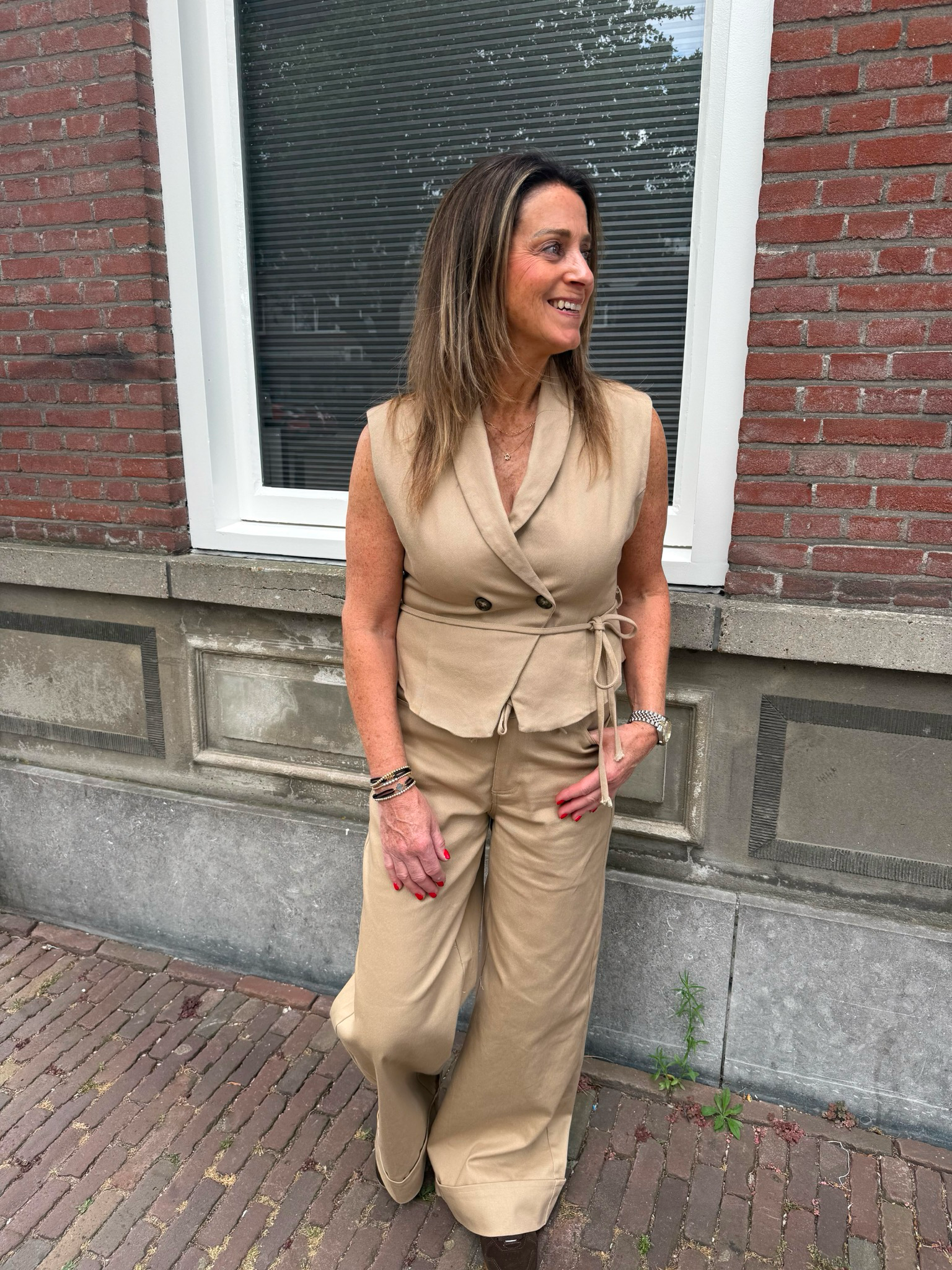 FLURESK Luen gilet khaki