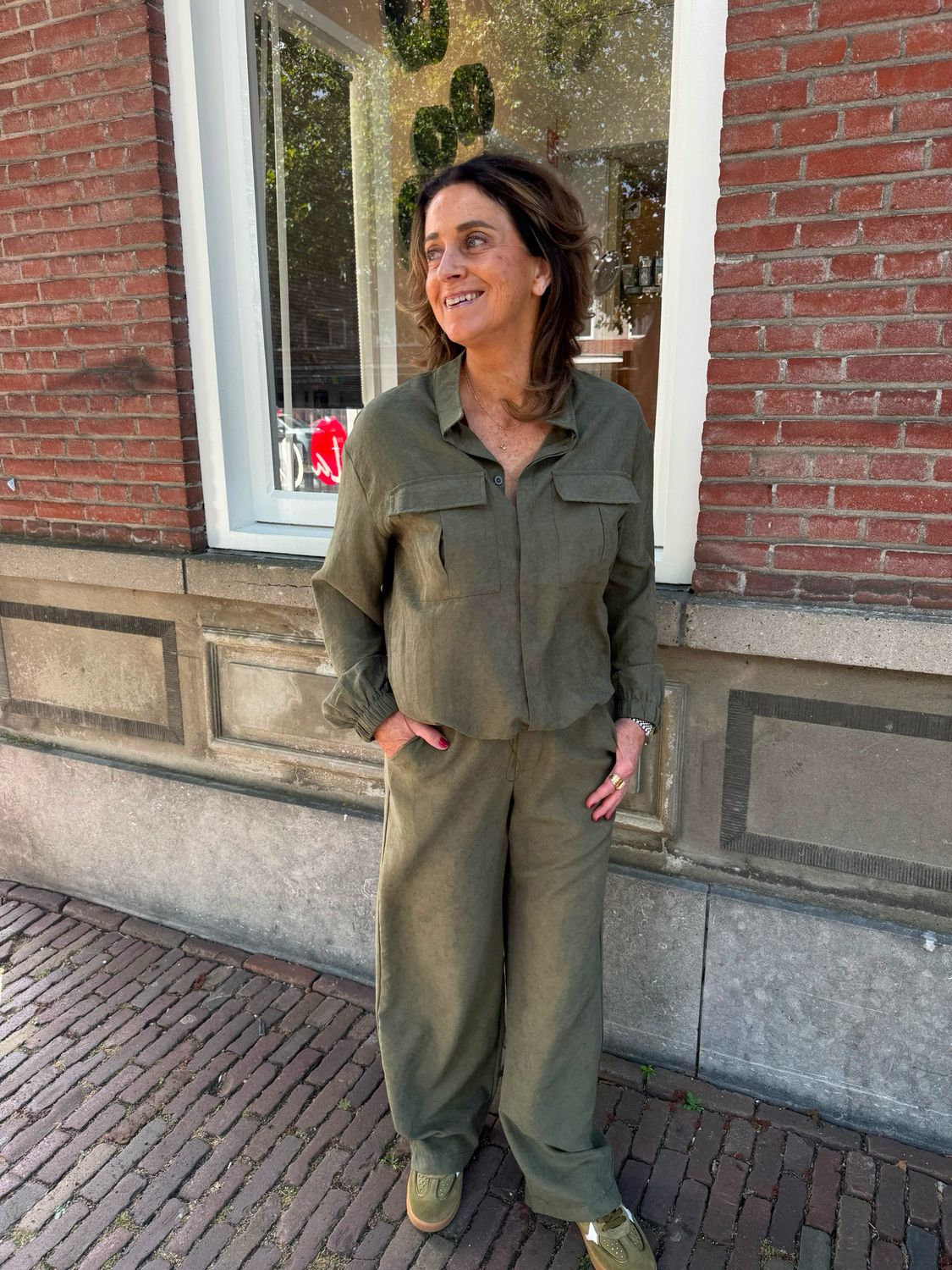 C&S Jinora jacket dark olive