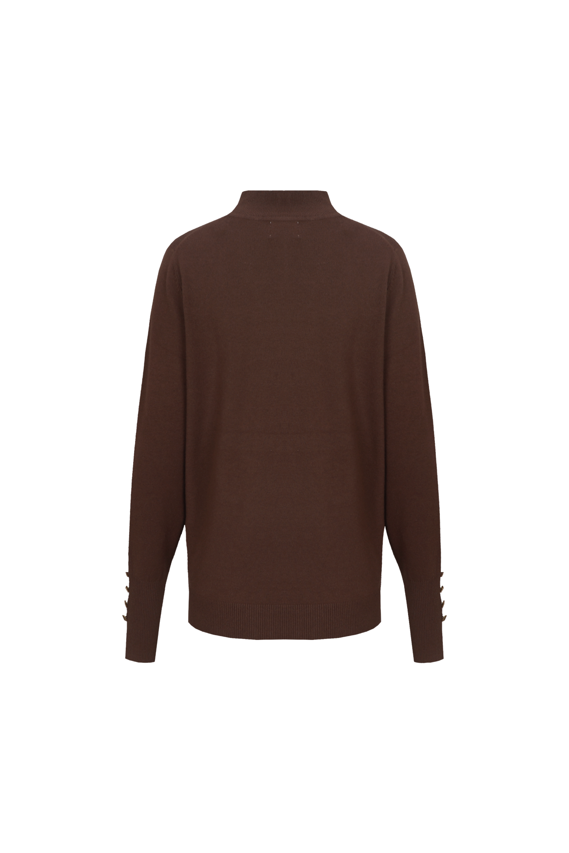 C&S Ambra knit pullover mocha brown