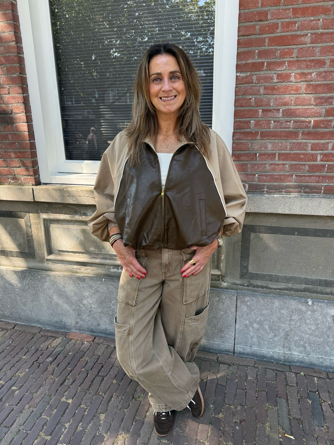 Leo bomber chocolate brown Leo bomber chocolate brown
