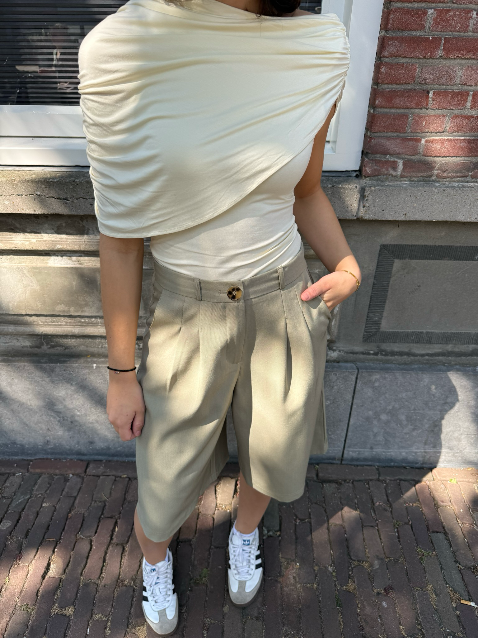 Jazz bermuda pantalon sage green