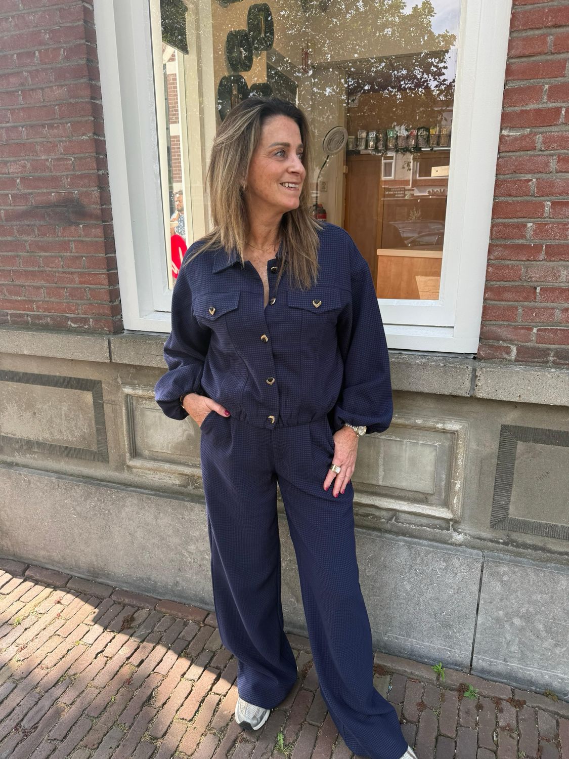 FLURESK Ronja pants nayy blue