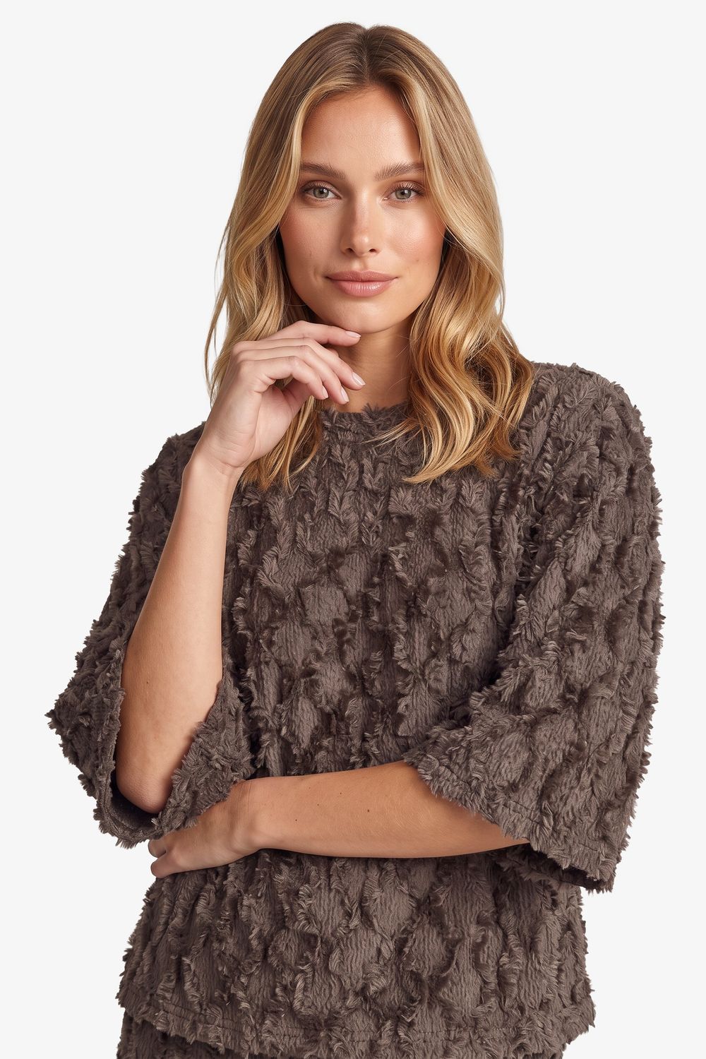 FLURESK Liosa top dark chocolate