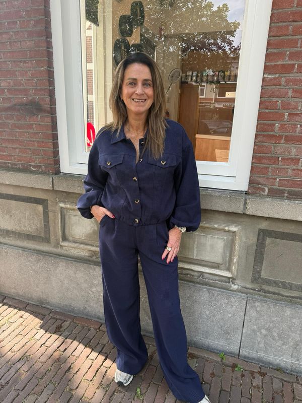 FLURESK Arlene jacket navy blue