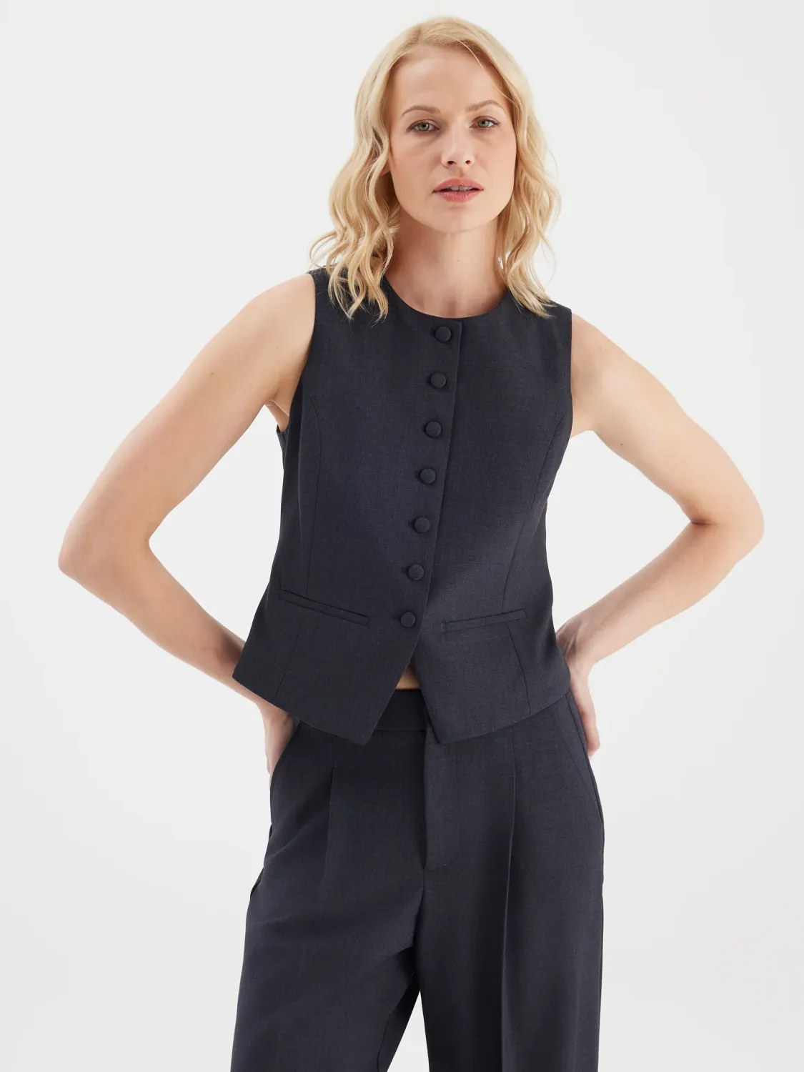 COJ Freya gilet navy COJ Freya gilet navy