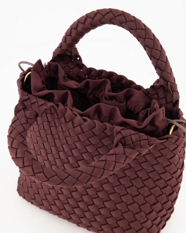 Alyssa neopreen handbag bordeaux