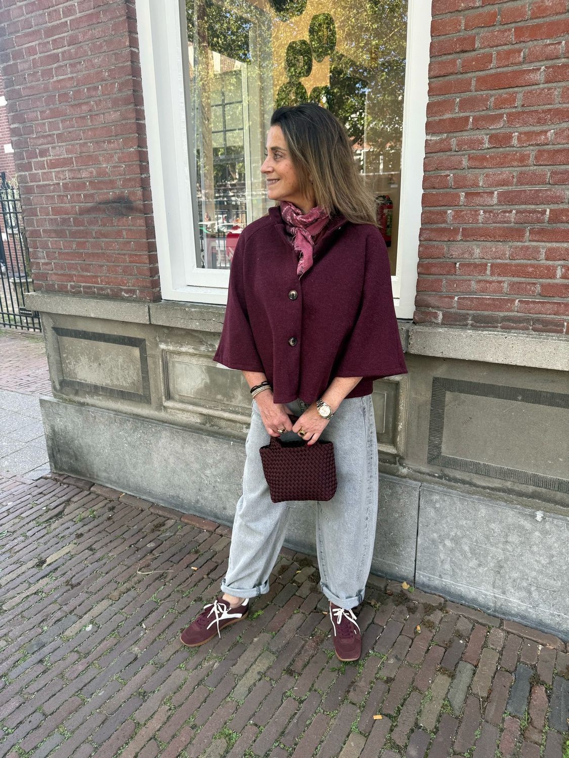 Aylin jasje bordeaux Aylin jasje bordeaux