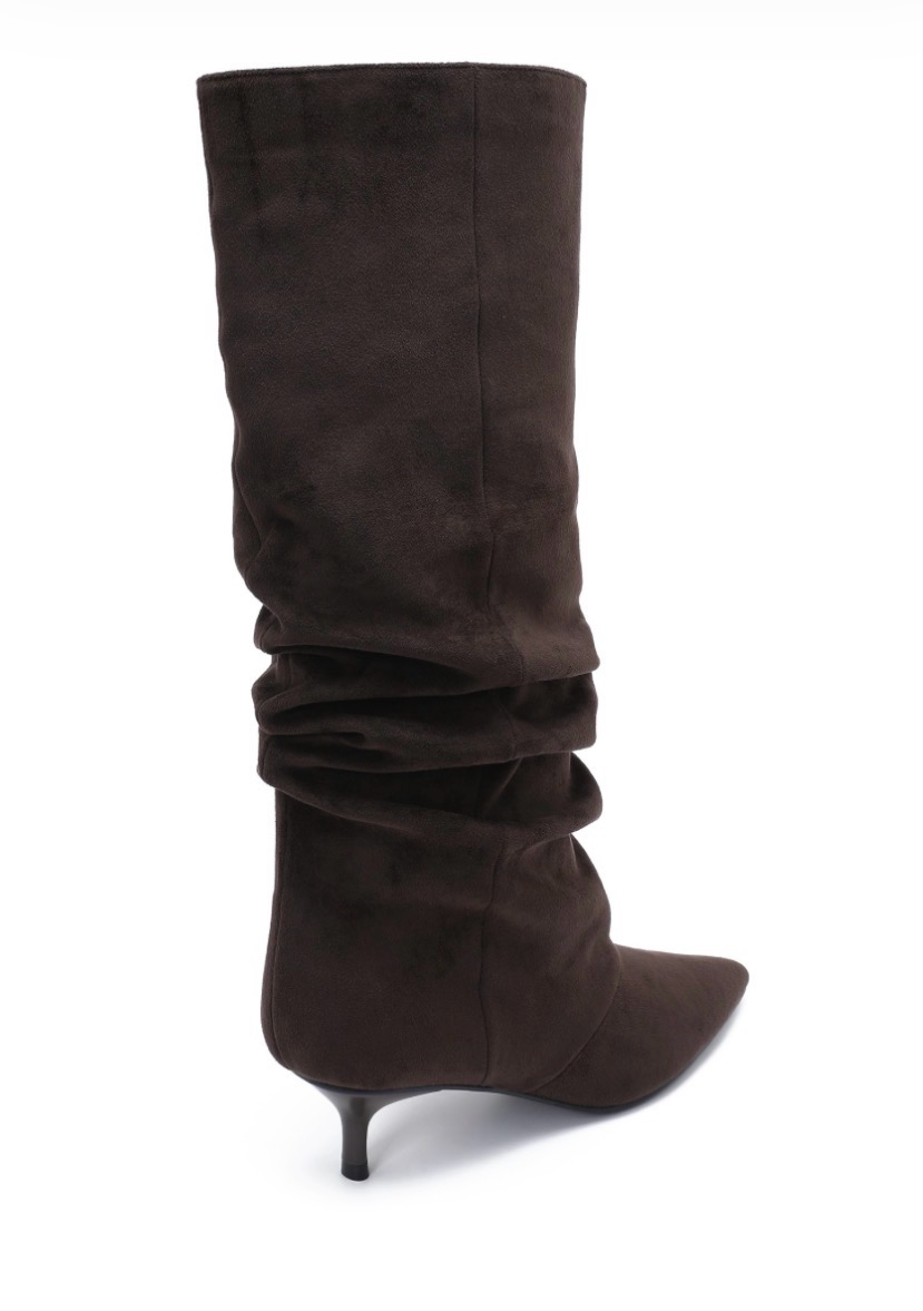 Rosie slouchy laarzen 4.0 chocolate
