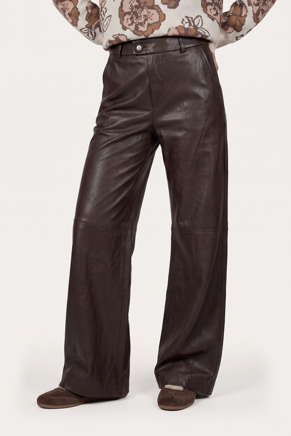 C&S Patti pants dark chocolate C&S Patti pants dark chocolate