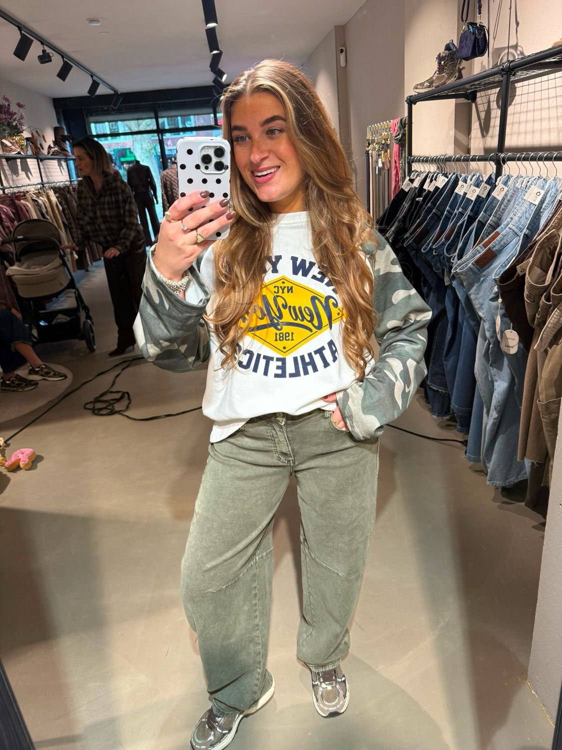 Kitty balloon jeans green Kitty balloon jeans green