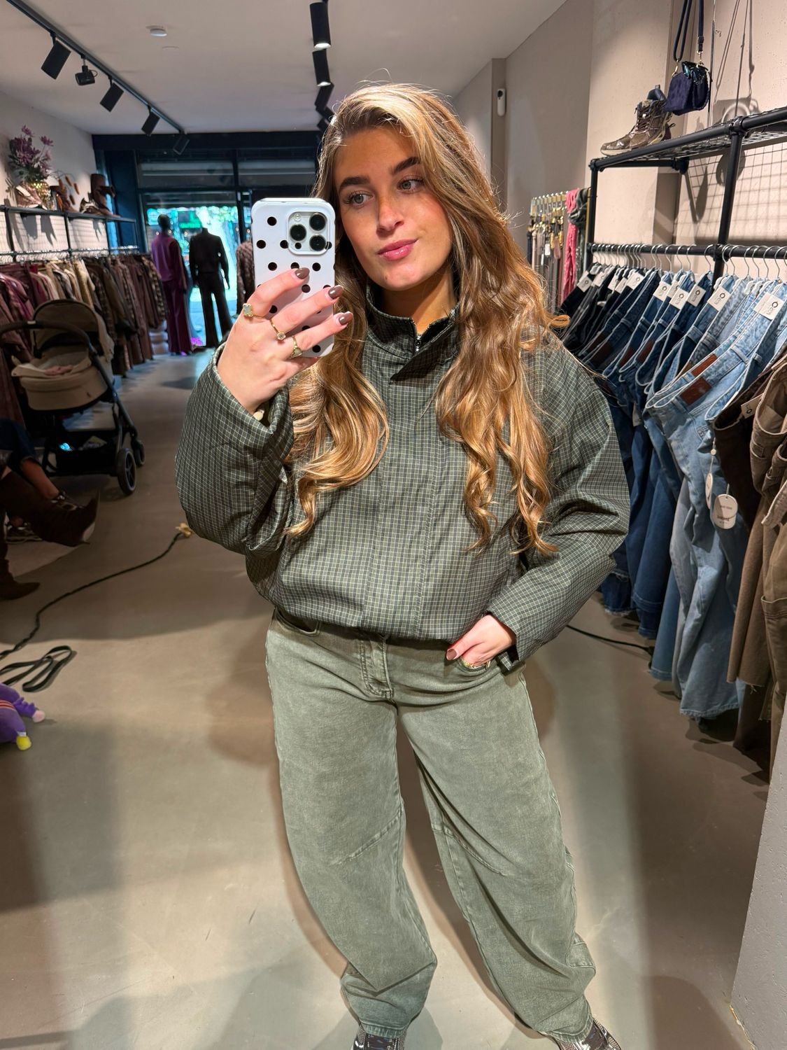 Leia jacket green Leia jacket green