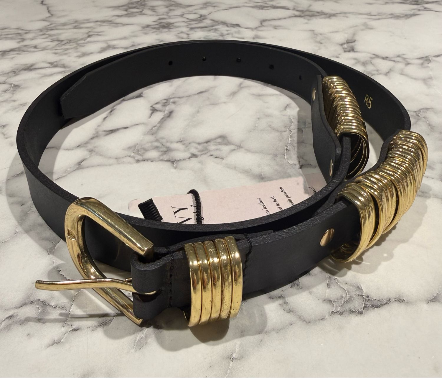 Nerf riem zwart