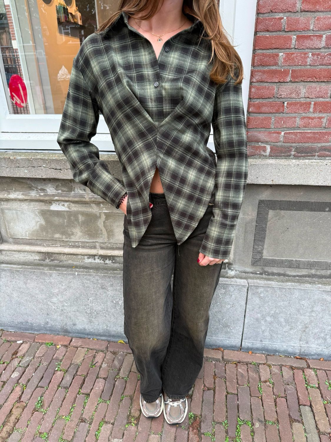 Quinn balloon jeans fade black