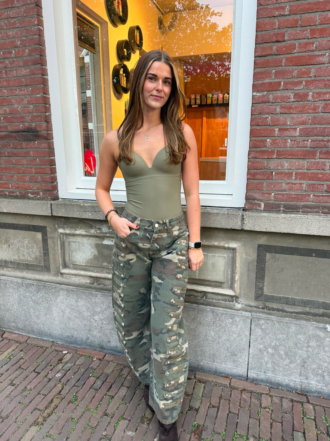 Jinny body army green