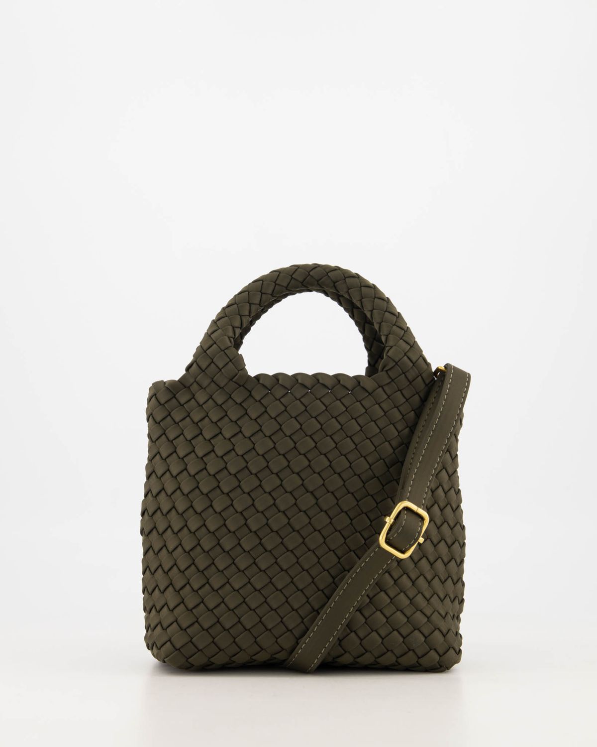 Alyssa neopreen handbag deep olive green Alyssa neopreen handbag deep olive green