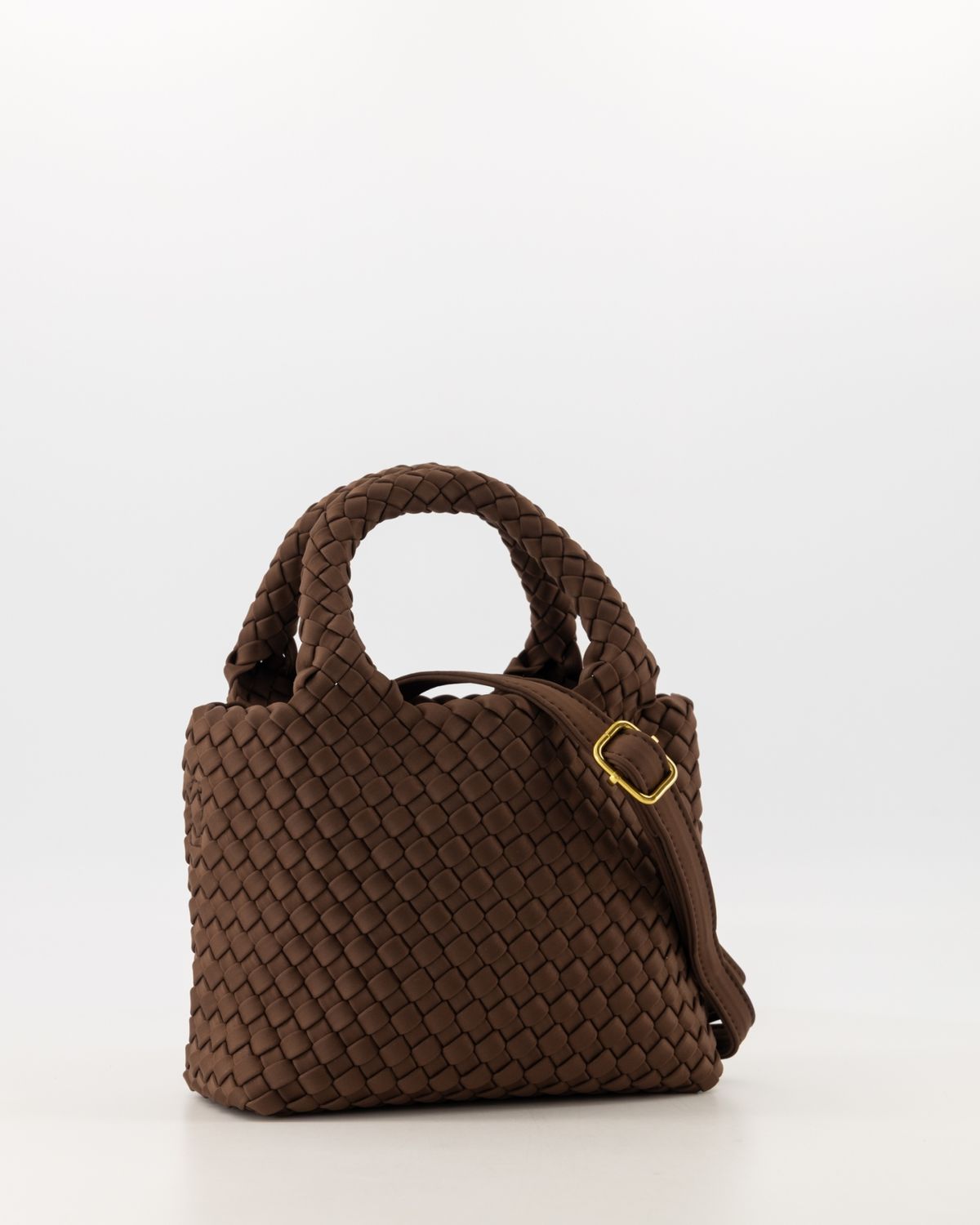 Alyssa neopreen handbag chocolate brown Alyssa neopreen handbag chocolate brown