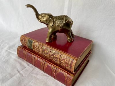 Elefantino in ottone, India – metà ‘900