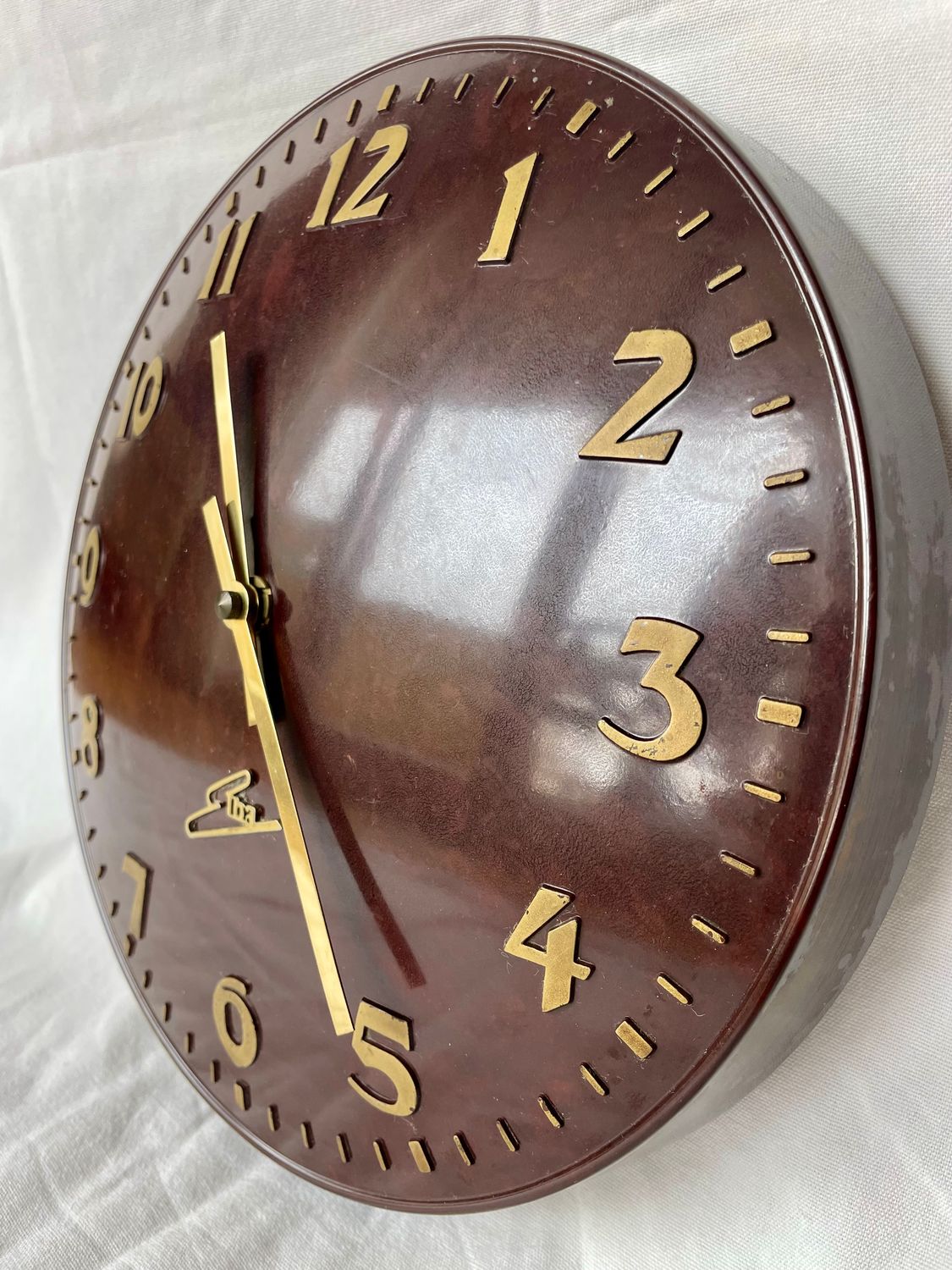 Orologio da parete “Elba” in bachelite — Anni ’50