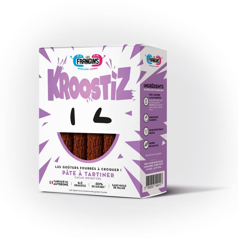 LES KROOSTIZ PATE A TARTINER Cacao noisettes
