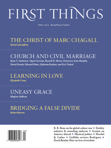 First Things April 2014