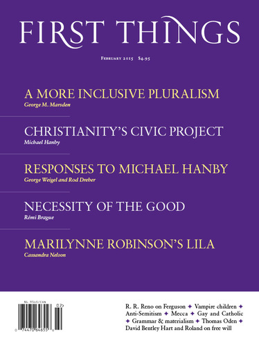 First Things February 2015