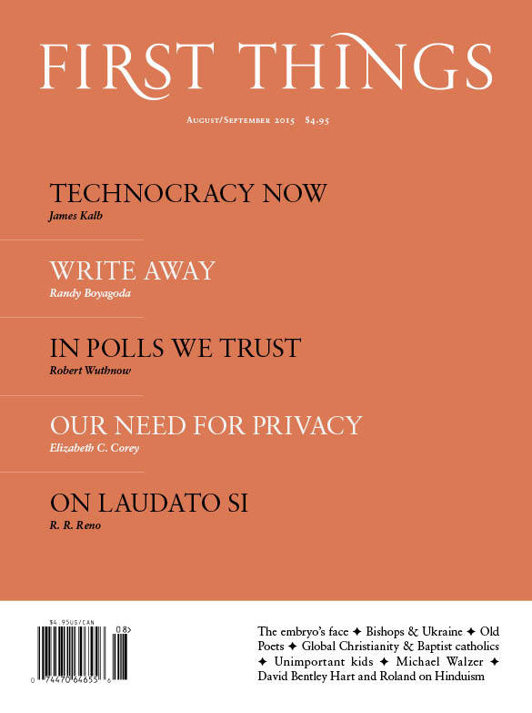 First Things August/September 2015