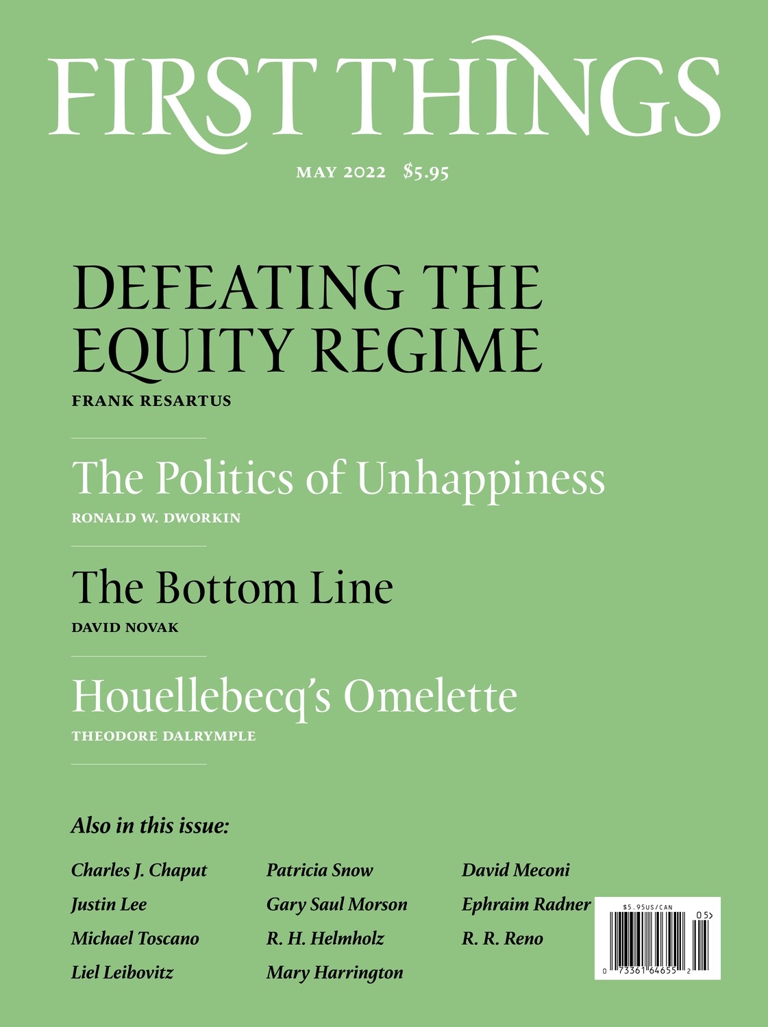 First Things May 2022