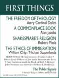 First Things May 2008