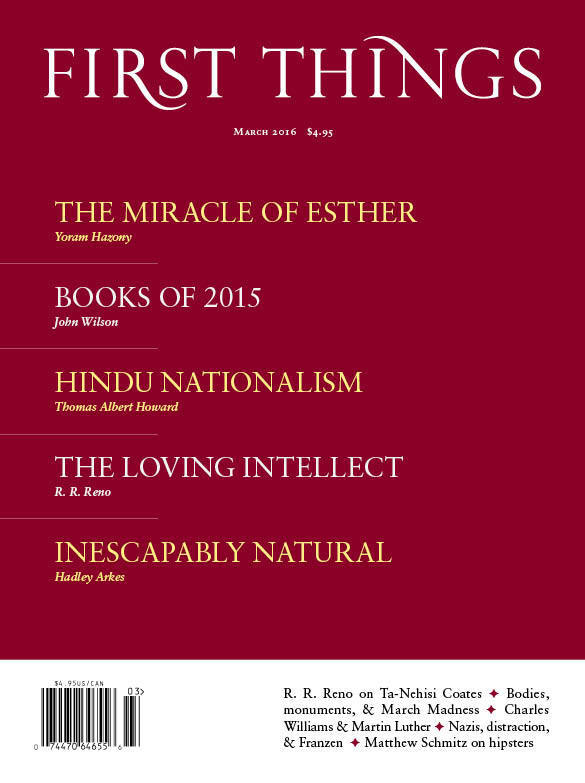 First Things March 2016