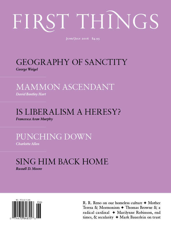 First Things June/July 2016