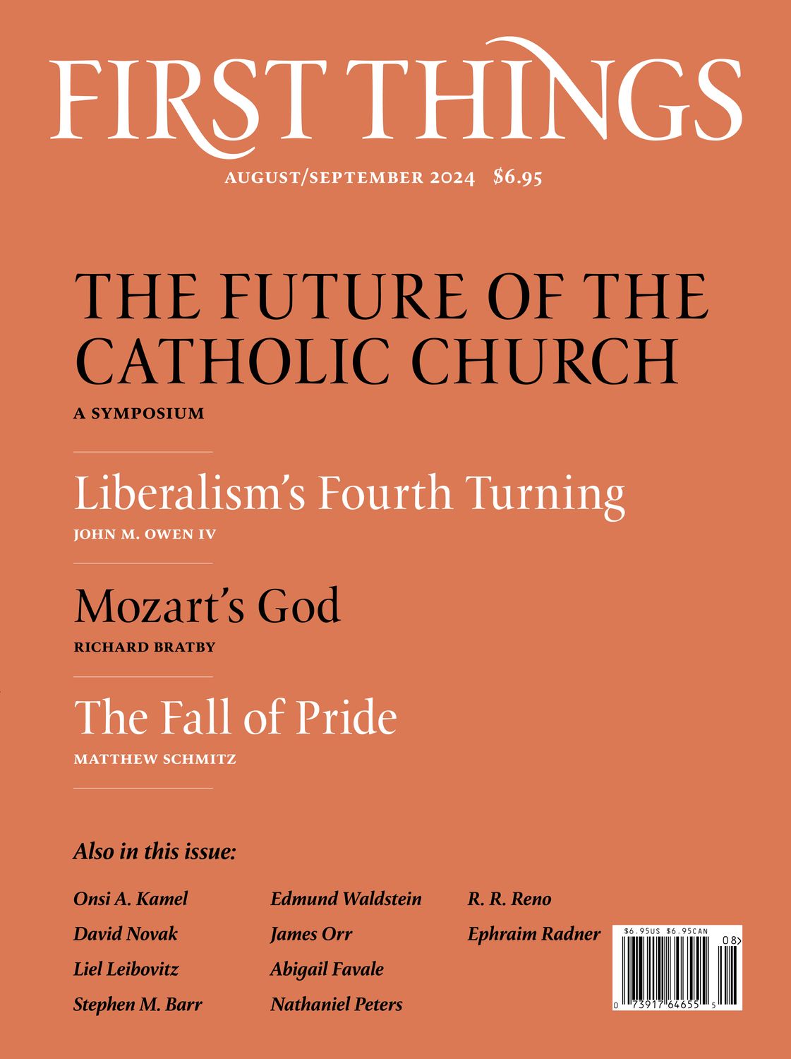 First Things August/September 2024