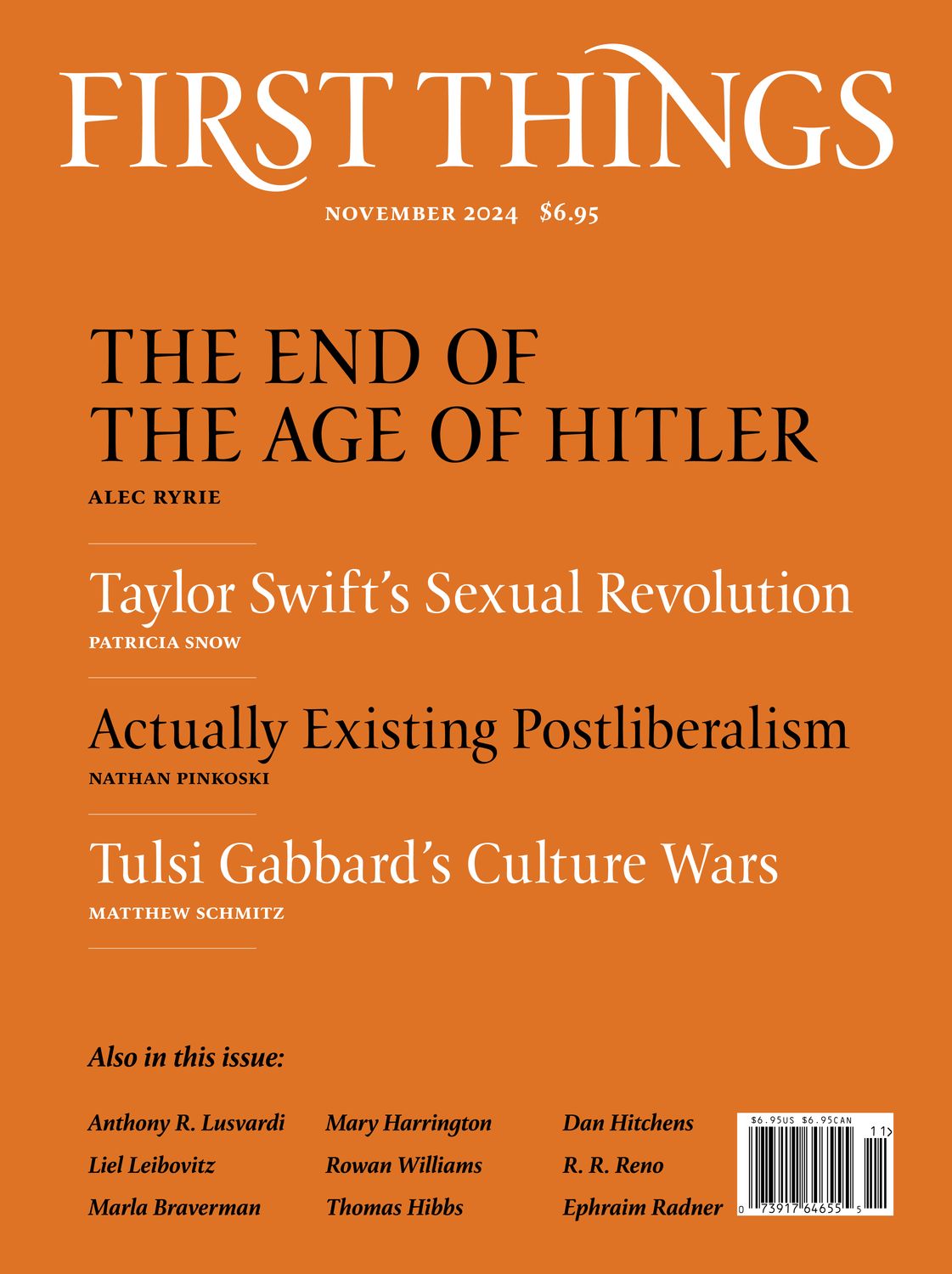 First Things November 2024