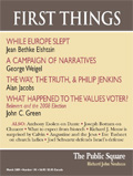 First Things Mar 2009