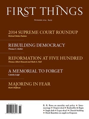 First Things November 2014