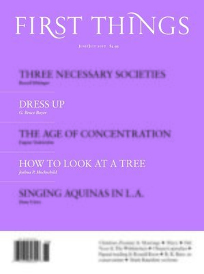First Things June/July 2017