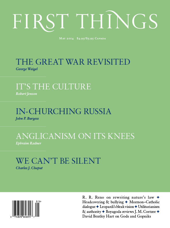 First Things May 2014