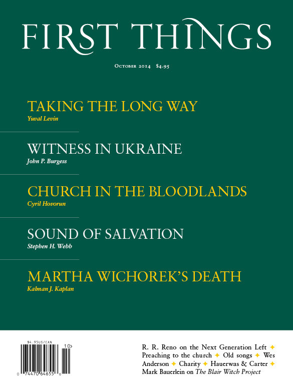 First Things October 2014