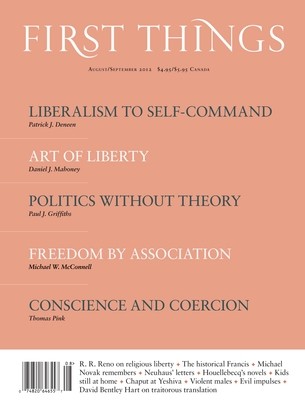 First Things Aug/Sep 2012